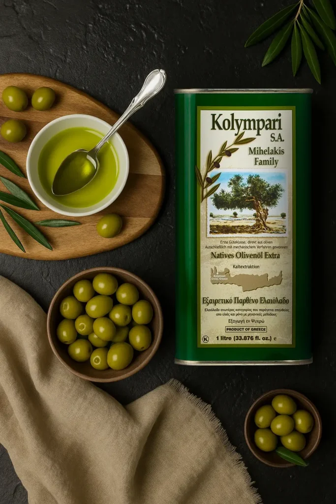 Grekisk olivolja 5 liter, Kolympari Extra Virgin Olivolja