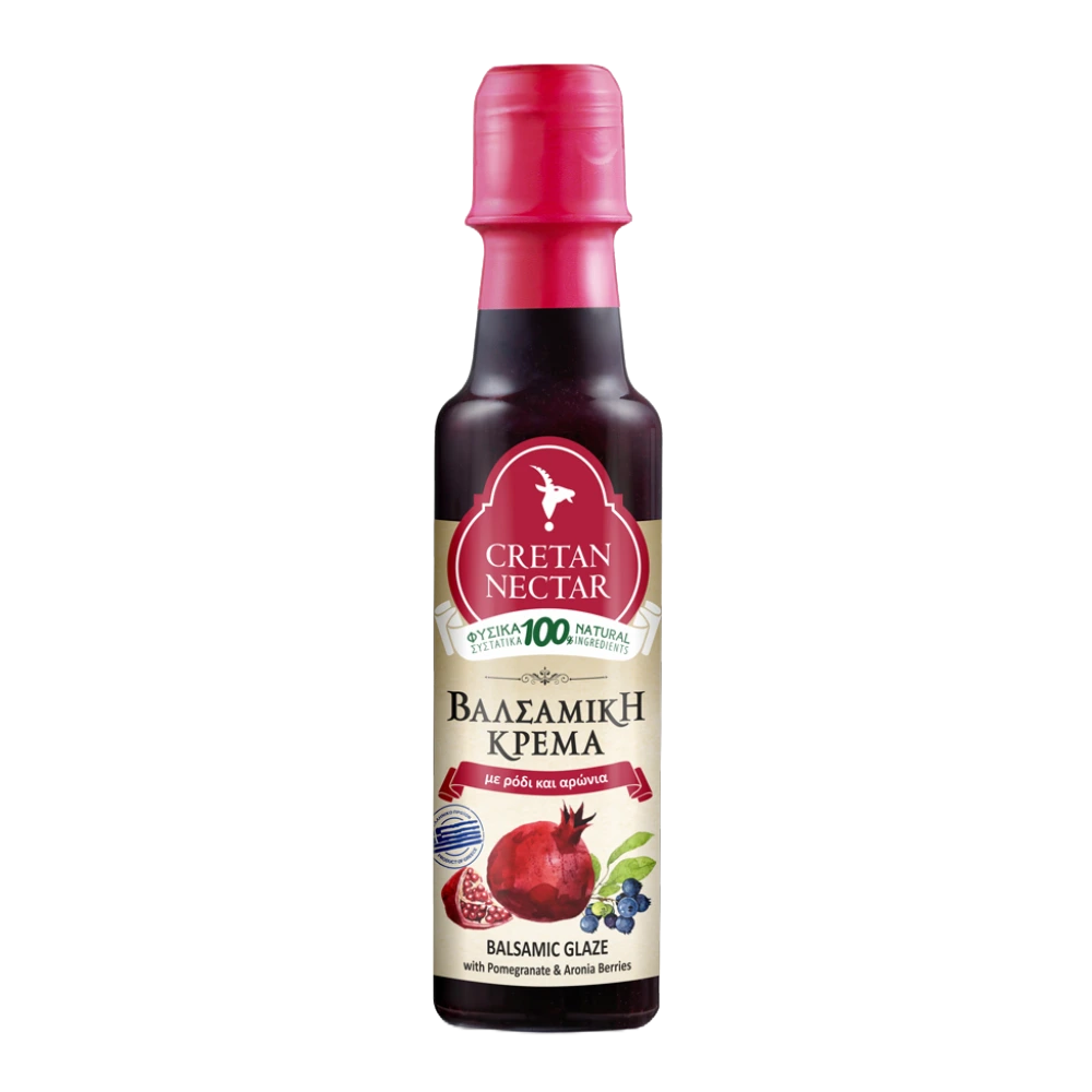Cretan Nectar Balsamicokräm Granatäpple & Aroniabär 200g